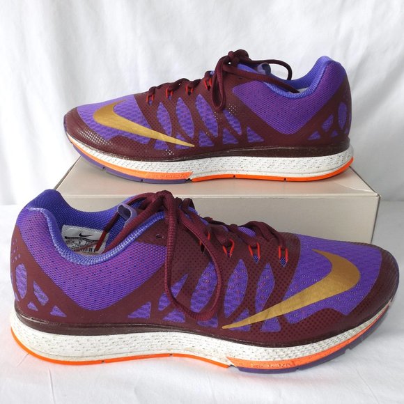 Nike Zoom Running Sneakers, Purple, Size 10.5 - Picture 6 of 11